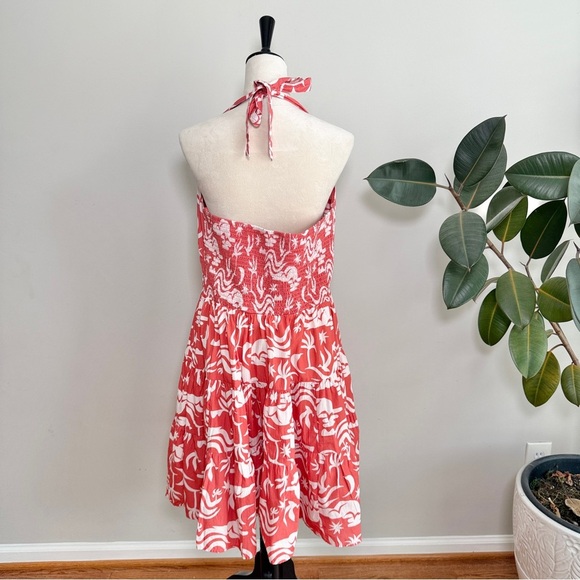 Anthropologie Celandine Daniella Manini Halter Full Skirt Dress - Picture 9 of 11